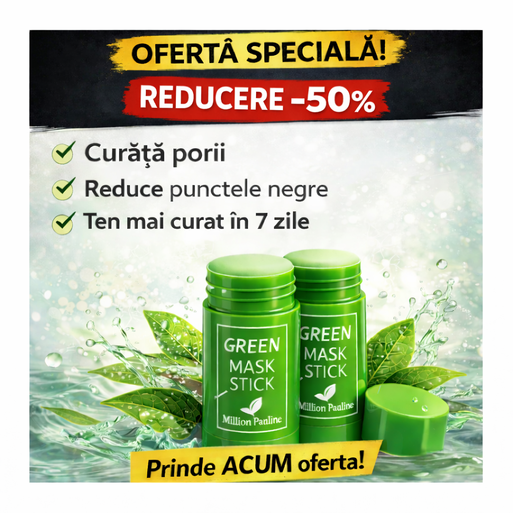 Masca de Fata,Green Tea Roll